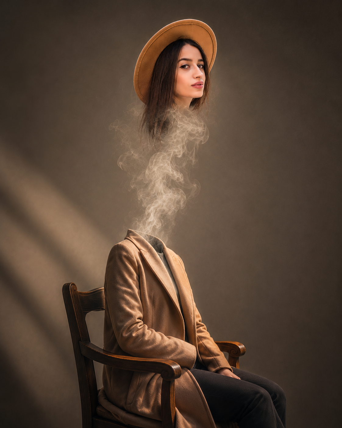 19 Disconnected Within – Floating Soul Portrait - Image 1