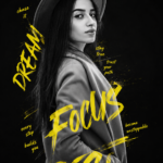 Silhouette Typography Editorial Portrait