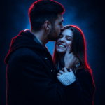 Neon Embrace – Cinematic Portrait Effect