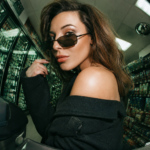 Retro Convenience Store Fisheye Portrait