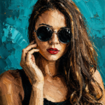 Impasto Vogue – Gallery Oil Portrait