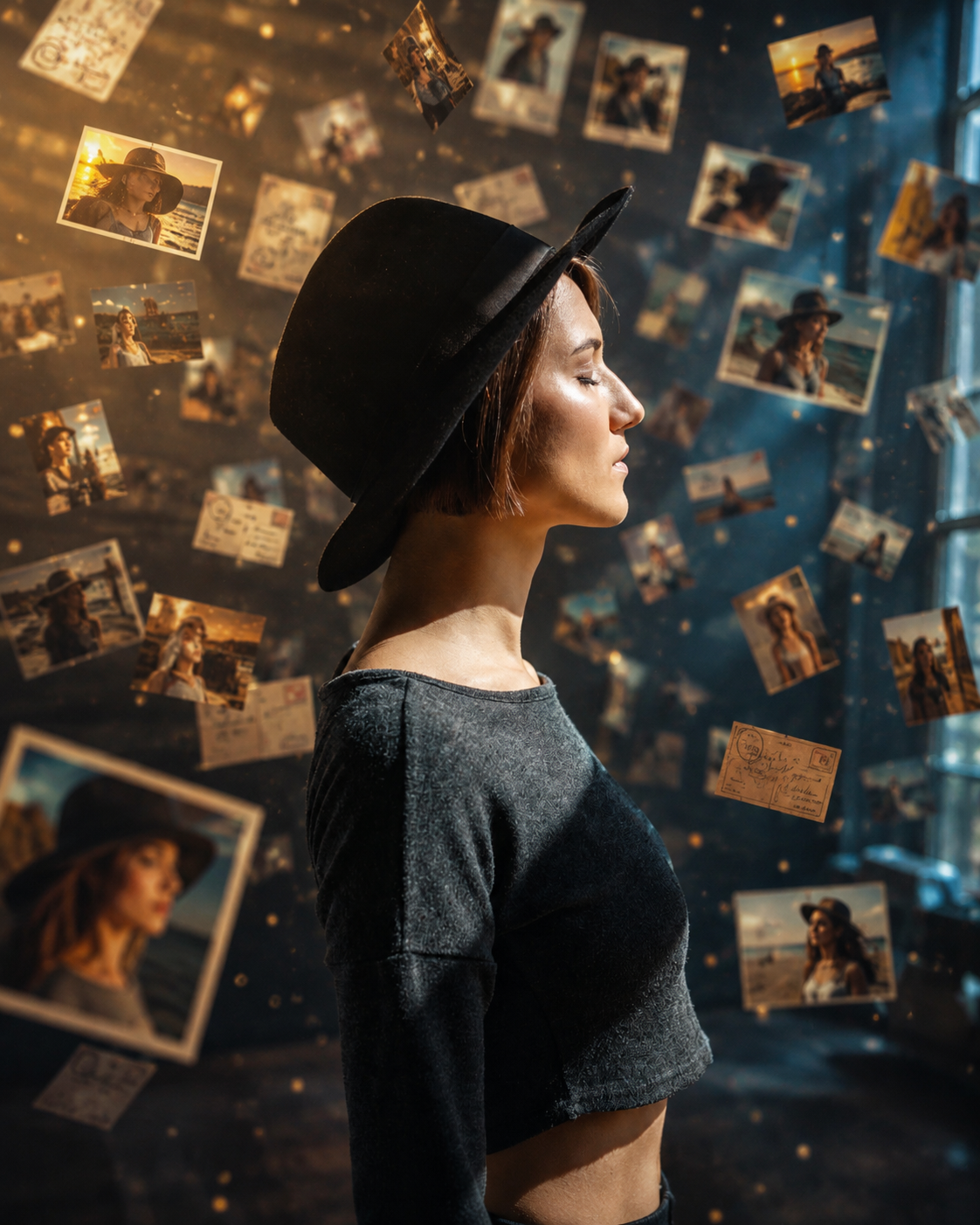 49 Floating Memories Portrait - Image 1