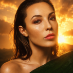 Golden Hour Sunset Portrait
