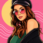 Retro Pop-Art Vector Portrait Effect