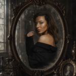 Vintage Mirror Portrait Effect