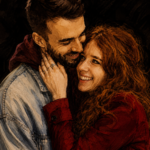 Hand-Drawn Couple Portrait