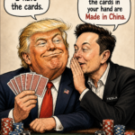 Trump & Musk – Made in China Political Satire